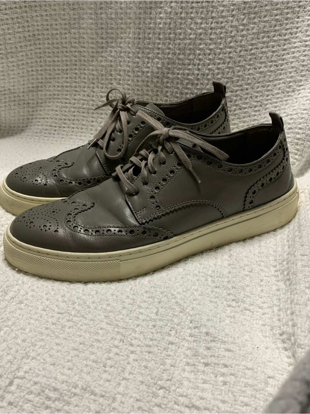 Cole Haan GrandSeries "Winslow" Wingtip Leather Sneakers/Oxfords